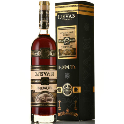 Бренди Ijevan XO 10 years in gift box 0,5 л фото