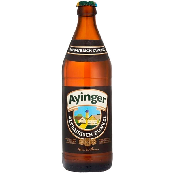 Пиво Тёмное Ayinger Altbairisch Dunkel 0,5 л фото