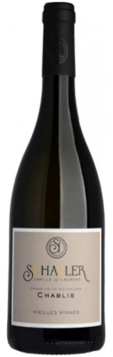 Вино Белое Сухое Schaller Camille & Laurent Chablis Vieilles Vignes 2022 0,75 л фото