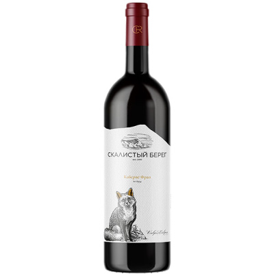 Вино Красное Сухое Skalistyj Bereg Cabernet Franc Kuban Anapa 2020 3,00 л фото