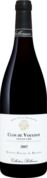 Вино Мезон Рош де Беллен Коллексьон Белленум Кло де Вужо Гран Крю 2007 красное сухое 13,5% 0,75 л фото