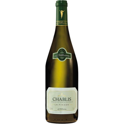 Вино Белое Сухое La Chablisienne Le Finage Chablis 2019 0,75 л фото