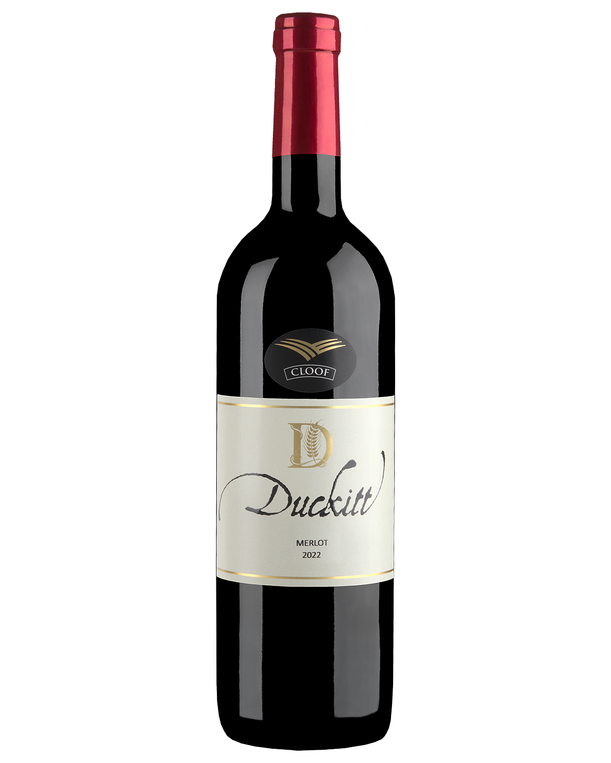 Вино Красное Сухое Cloof Duckitt Merlot 2022 0,75 л фото