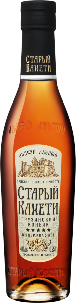 Бренди Старый Кахети 5 Лет 40% 0,25 л фото
