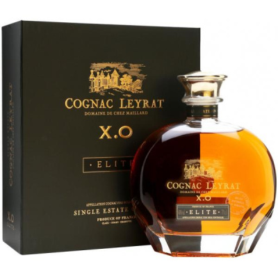 Коньяк Leyrat XO Elite in gift box 0,70 л фото