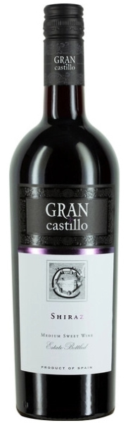 Вино Красное Полусладкое Gran Castillo Shiraz Valencia 2024 0,75 л фото