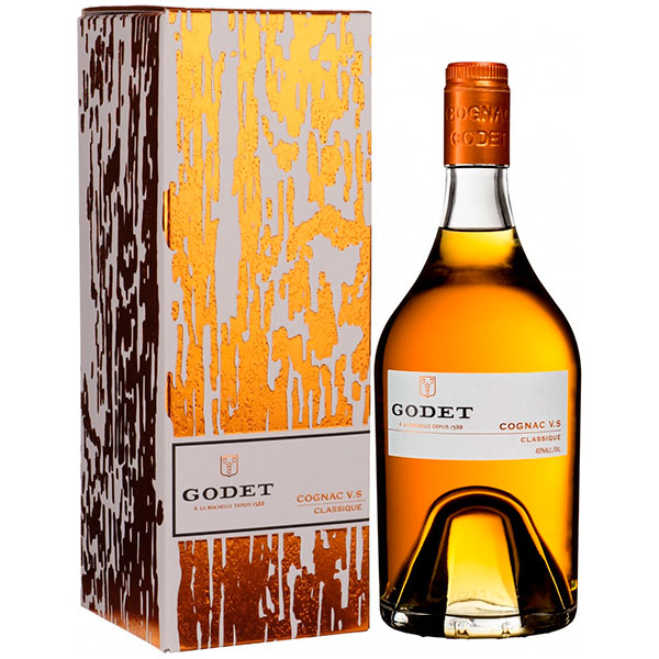 Коньяк Godet Classique VS in gift box 0,7 л фото