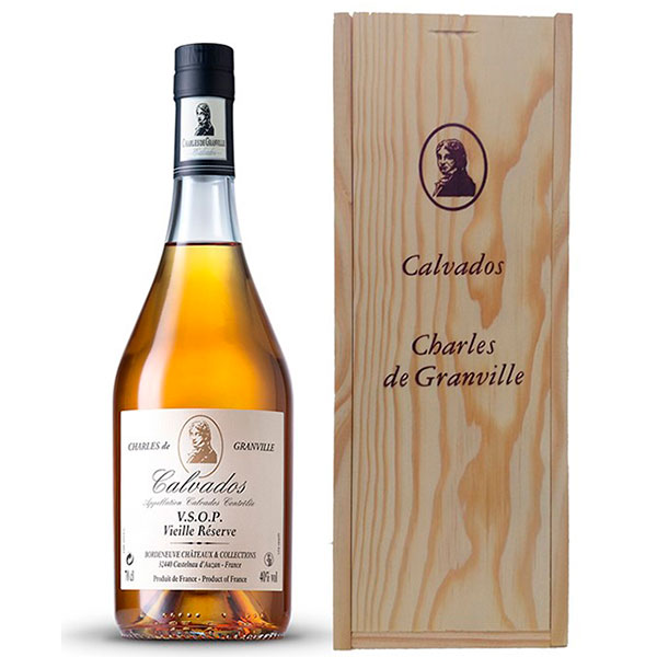 Кальвадос Charles de Grandville VSOP Vielle Reserve in wooden box 0,7 л фото