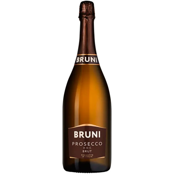 Вино игристое Белое Брют Bruni Prosecco Brut 1,5 л фото