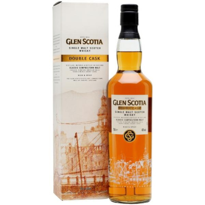 Виски Glen Scotia Double Cask Single Malt Campbeltown in gift box 0,7 л фото