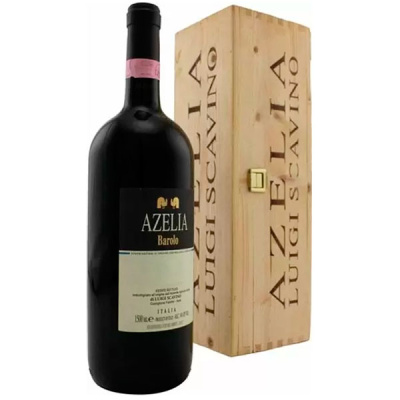 Вино Красное Сухое Azelia Barolo in wooden box 2019 1,50 л фото