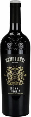 Вино Красное Полусухое Campi Rudi Rosso 2022 0,75 л фото