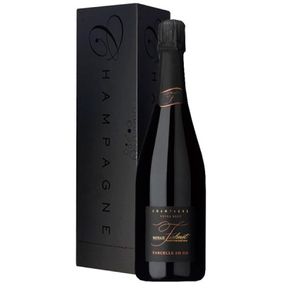 Вино игристое Белое Экстра Брют Nathalie Falmet Parcelle ZH 318 Extra Brut Champagne in gift box 0,75 л фото
