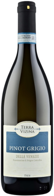 Вино Белое Сухое Terra Vizina Pinot Grigio delle Venezie 2024 0,75 л фото