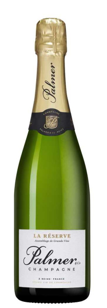 Вино игристое Белое Брют Palmer & Co La Reserve Brut Champagne 2021 0,75 л фото