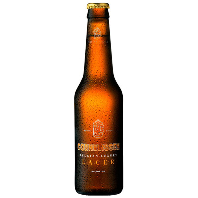 Пиво Корнелиссен Лакшери Лагер светлое пастер. фильтр. 5,5% 0,33 л фото