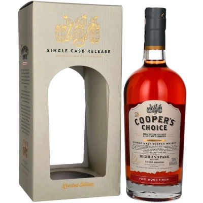 Виски The Cooper's Choice Highland Park Port Wood Single Malt Highland in gift box 0,7 л фото