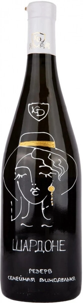 Вино Белое Сухое KD Chardonnay Reserve 2024 0,75 л фото