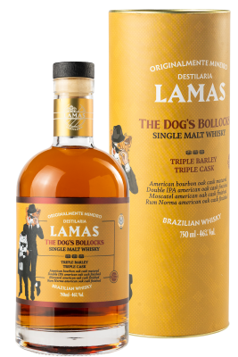 Виски Lamas The Dog's Bollocks in tube 0,75 л фото