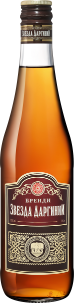 Бренди Звезда Даргинии 37,5% 0,5 л фото