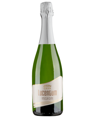 Вино игристое Белое Брют Lucentum Cava 0,75 л фото