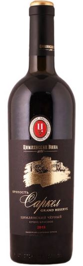 Вино Красное Сухое Krepost Sarkel Grand Reserve Tsimlyansky Cherny Don Valley 2018 0,75 л фото