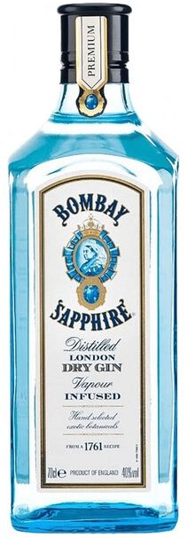 Джин Bombay Sapphire London Dry Gin 0,7 л фото