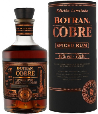 Ром Botran Cobre Spiced in tube 0,7 л фото