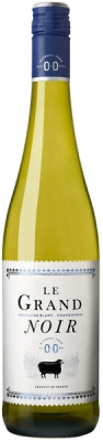 Вино Белое Le Grand Noir Grenache Blanc Chardonnay 0% 0,75 л фото
