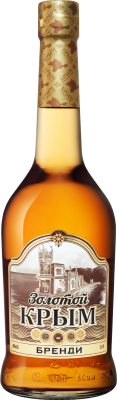 Бренди КВКЗ Золотой Крым 40% 0,5 л фото