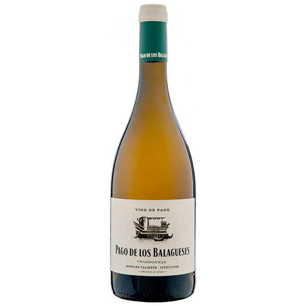 Вино Белое Сухое Pago de Los Balagueses Chardonnay Vino de Pago 2020 0,75 л фото