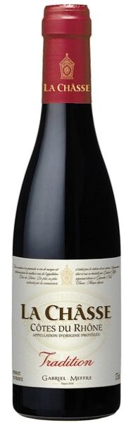 Вино Красное Сухое Gabriel Meffre La Chasse Tradition Cotes du Rhone 2022 0,375 л фото
