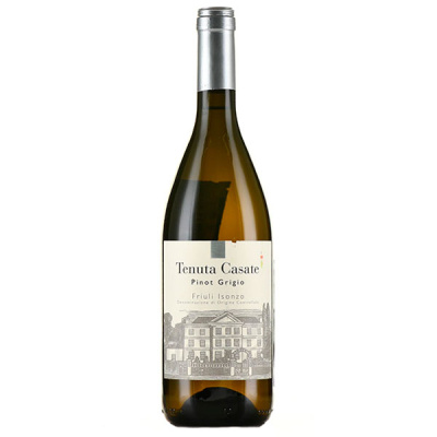Вино Белое Сухое Tenuta Casate Pinot Grigio Friuli Isonzo 2021 0,75 л фото