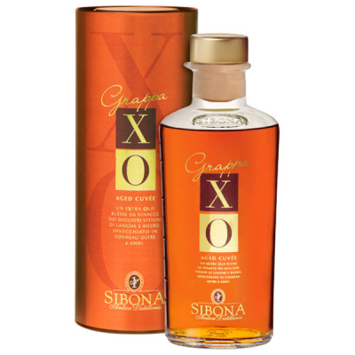 Граппа Sibona XO in tube 0,50 л фото