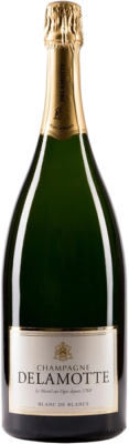 Вино игристое Delamotte Blanc de Blancs Brut Champagne 2018 1,5 л фото
