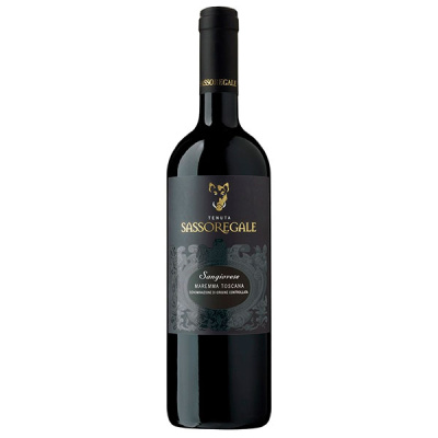 Вино Красное Сухое Tenuta Sassoregale Sangiovese Maremma Toscana 2018 0,75 л фото