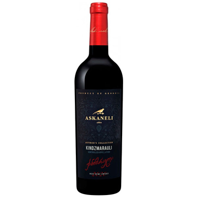 Вино Красное Полусладкое Askaneli Author's Collection Kindzmarauli 2023 0,75 л фото