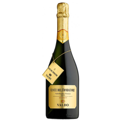Вино игристое Белое Брют Valdo Cuvee del Fondatore Valdobbiadene Prosecco Superiore Brut 0,75 л фото