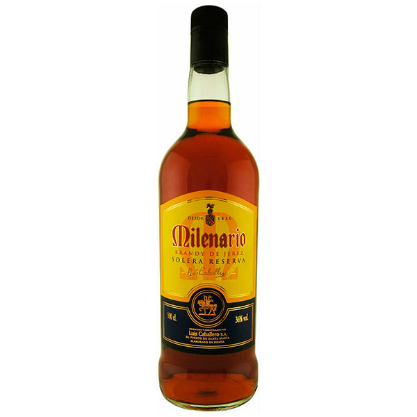 Бренди Luis Caballero Milenario Solera Reserva Brandy de Jerez 0,7 л фото