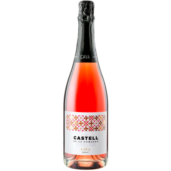 Вино игристое Розовое Брют Castell de la Comanda Cava Rosat 0,75 л фото