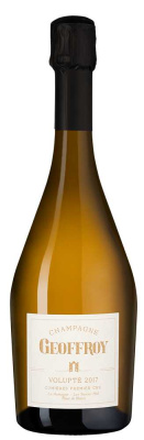Вино игристое Белое Экстра Брют Geoffroy Volupte Premier Cru Brut Champagne 2017 0,75 л фото