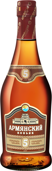 Коньяк Merdzavan Cognac Factory Armenian Brandy 5 YO 0,5 л фото