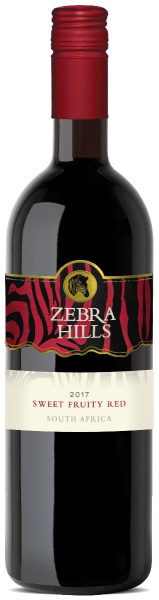 Вино Красное Полусладкое Zebra Hills Soft Smooth Red 2021 0,75 л фото