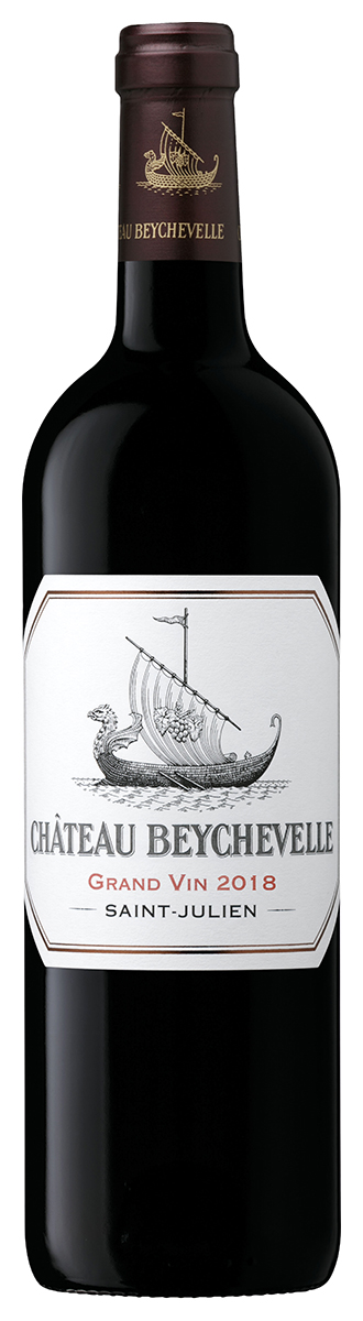 Вино Красное Сухое Chateau Beychevelle Grand Cru Classe Saint-Julien 2018 0,75 л фото