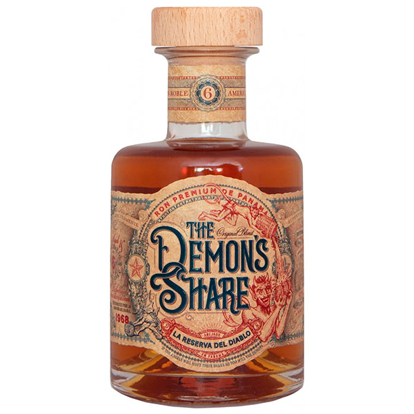 vinoteki Ром The Demon's Share 6 Years Old 0,05 л