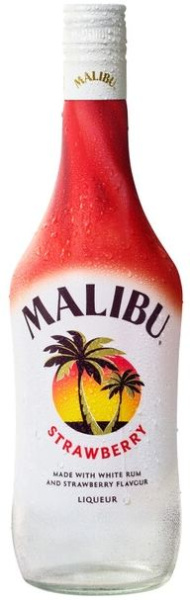 Ликер Malibu Strawberry 0,7 л фото