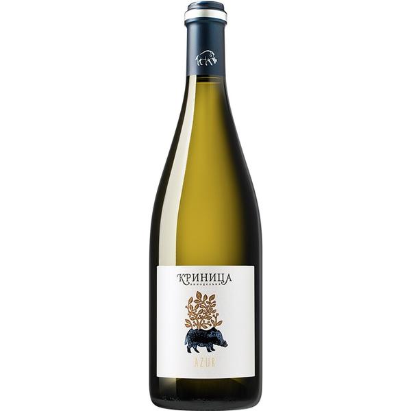 Вино Белое Сухое Krinica Azur 2021 0,75 л фото