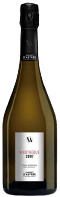 Шампанское Белое Брют Vincent d'Astree Vinotheque Blanc de Blancs Brut Champagne 2007 0,75 л фото