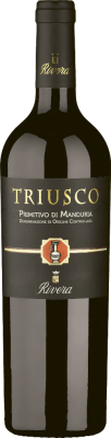 Вино Красное Сухое Rivera Triusco Primitivo di Manduria 2021 0,75 л фото