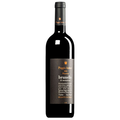 Вино Красное Сухое Poggio Antico Brunello di Montalcino Riserva 2015 0,75 л фото